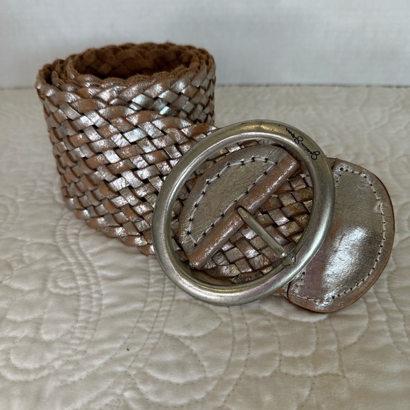 Jessica Simpson Wide Belt - Distressed Leather - Picture 3 of 12